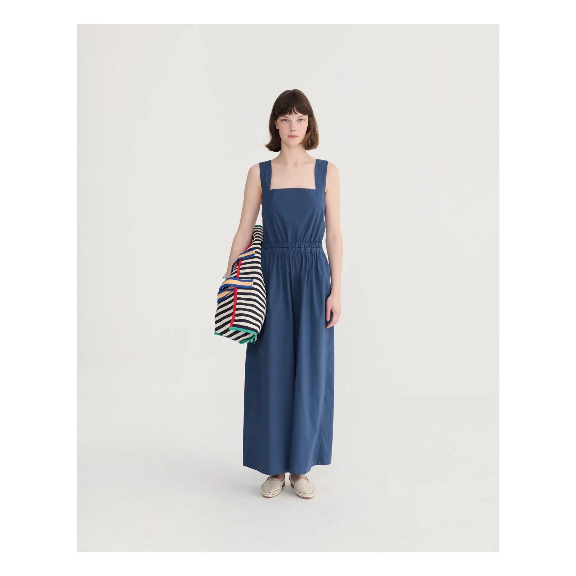 Bobo Choses - Cotton overalls | Navy blue