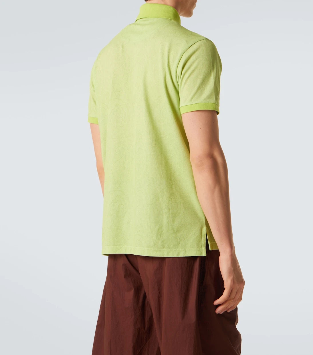 Etro - Paisley cotton polo shirt