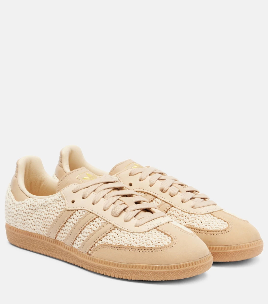 Adidas - Samba OG leather-trimmed sneakers