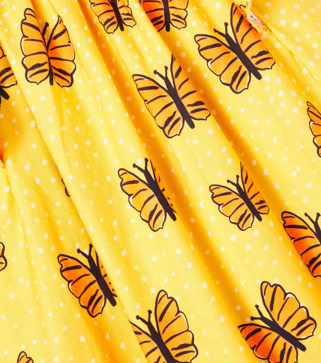 Fábula - Printed ruffled cotton dress