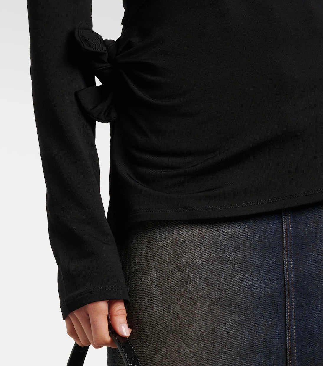 Acne Studios - Cutout jersey top