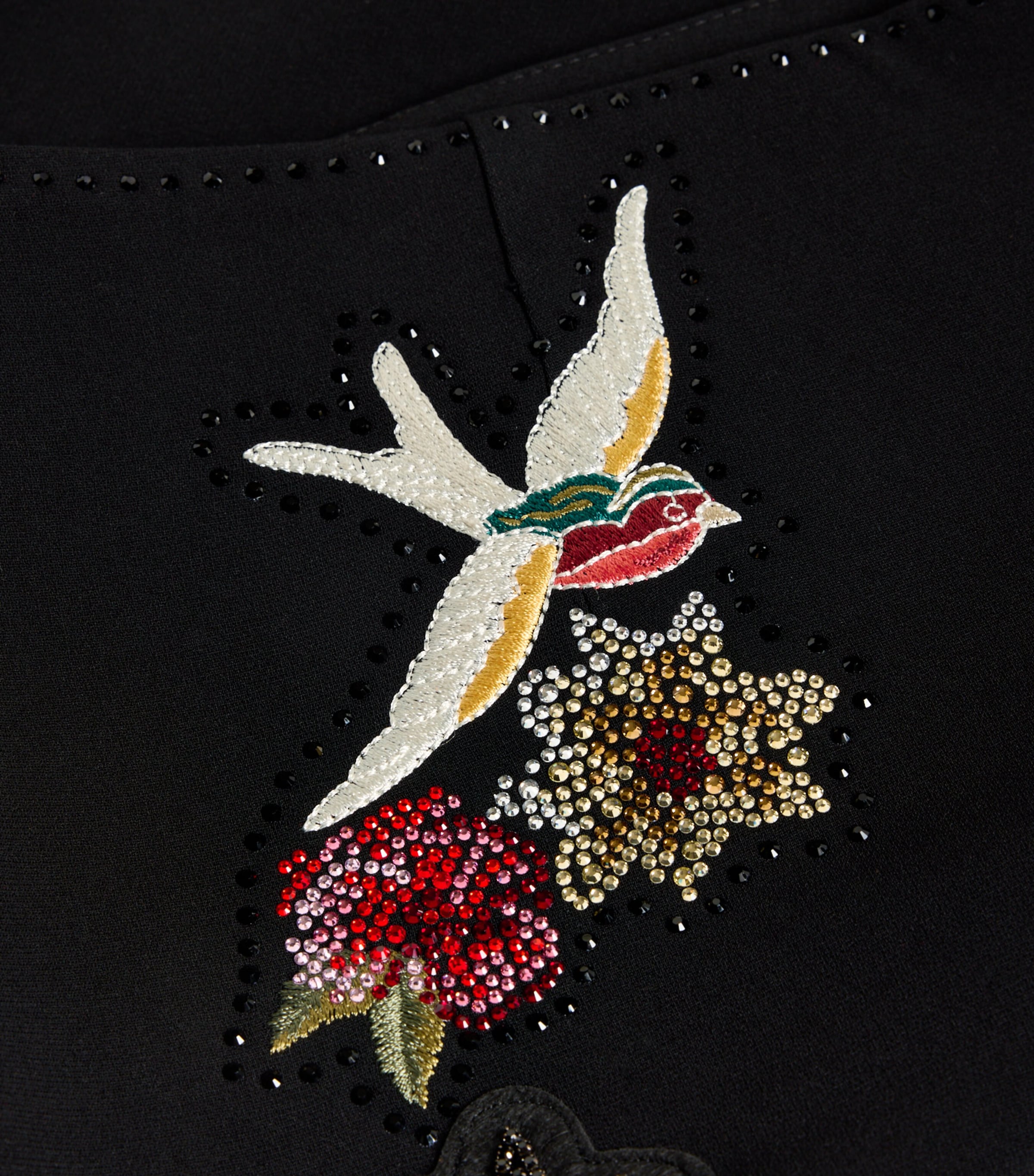 Cinq A Sept Black Western Amour Doris Mini Skirt