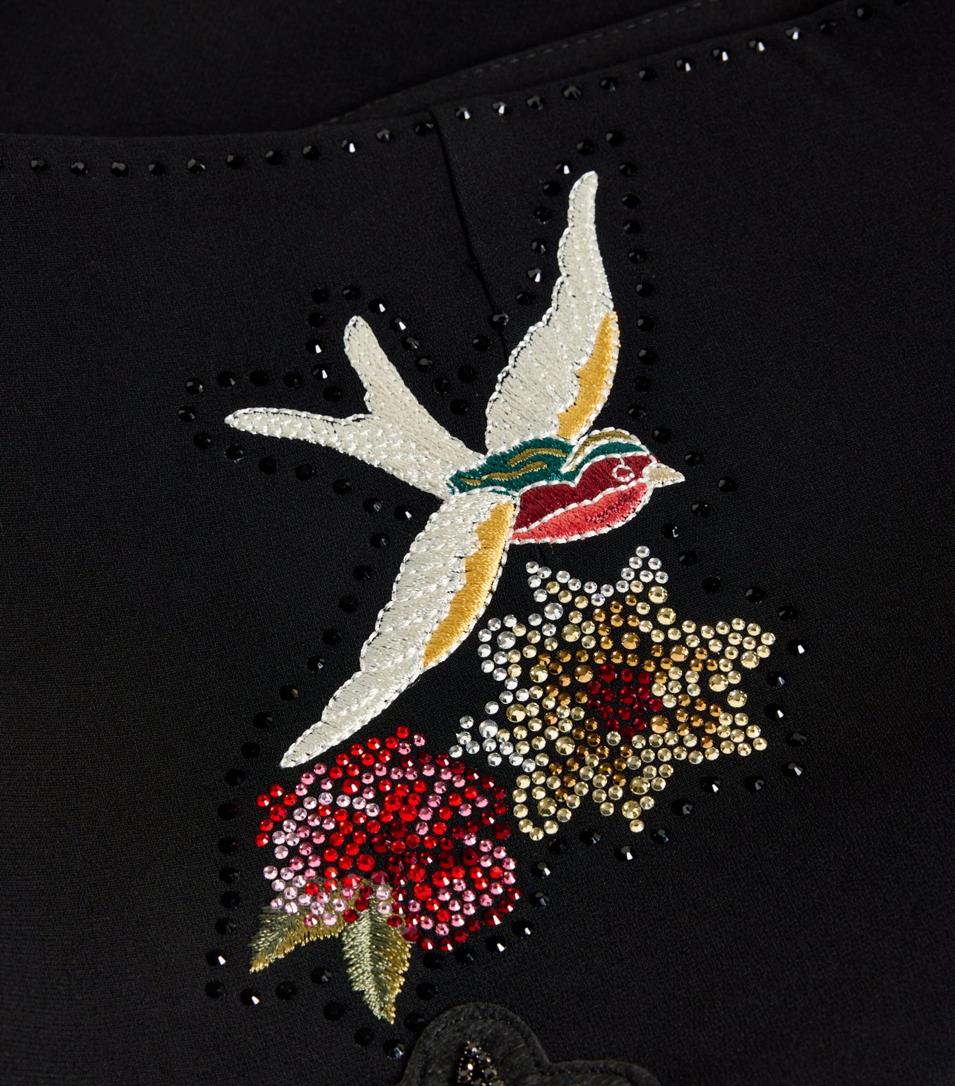 Cinq A Sept Black Western Amour Doris Mini Skirt