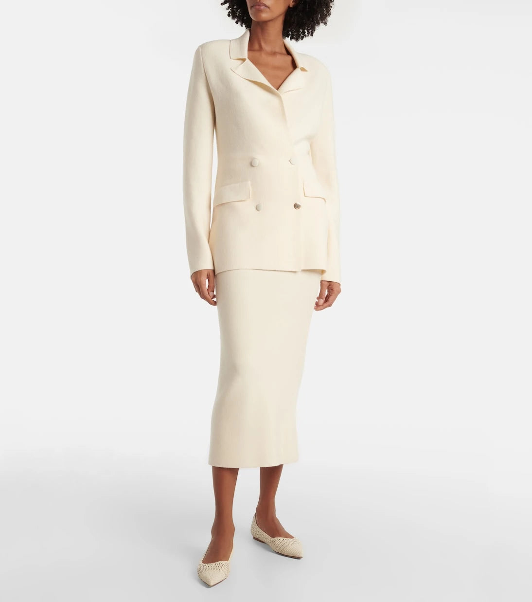Gabriela Hearst - Circe virgin wool pencil skirt