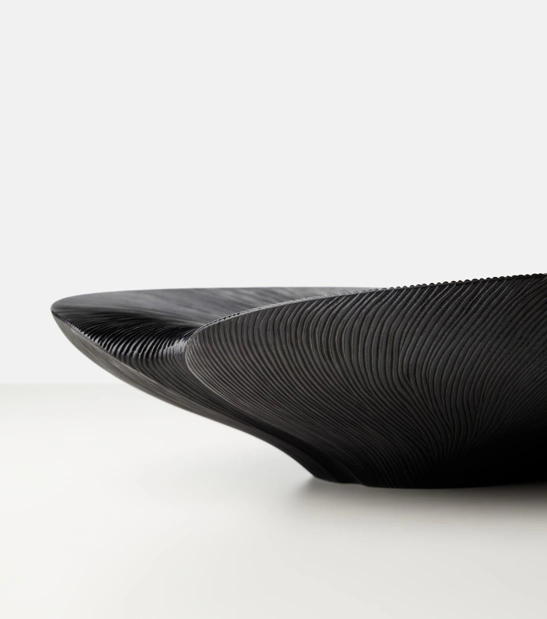 Zanat - Kala Low walnut bowl by Monica Förster