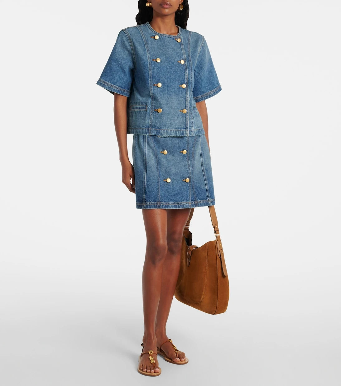 Ulla Johnson - Clara denim miniskirt