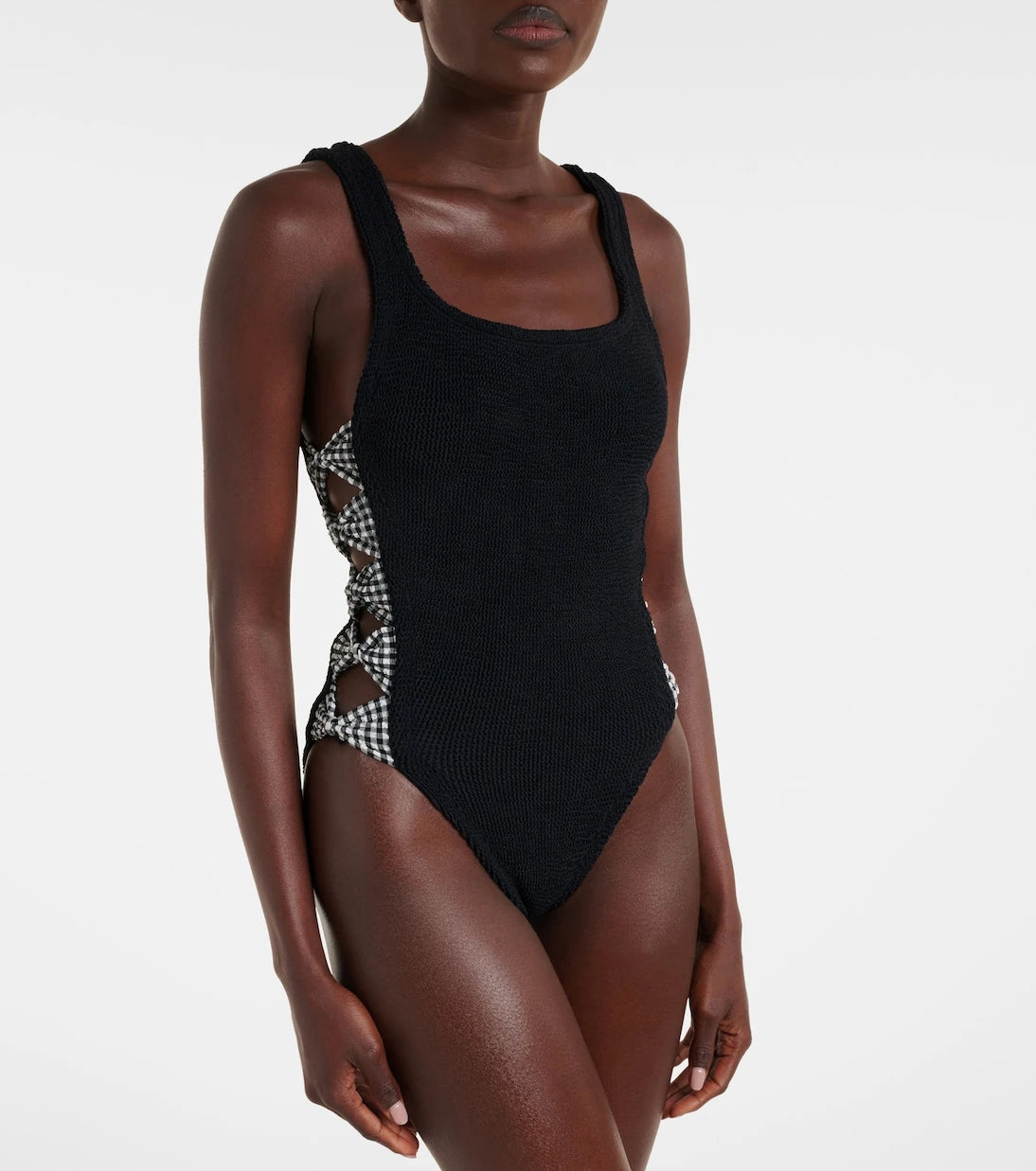 Hunza G - Cutout swimsuit
