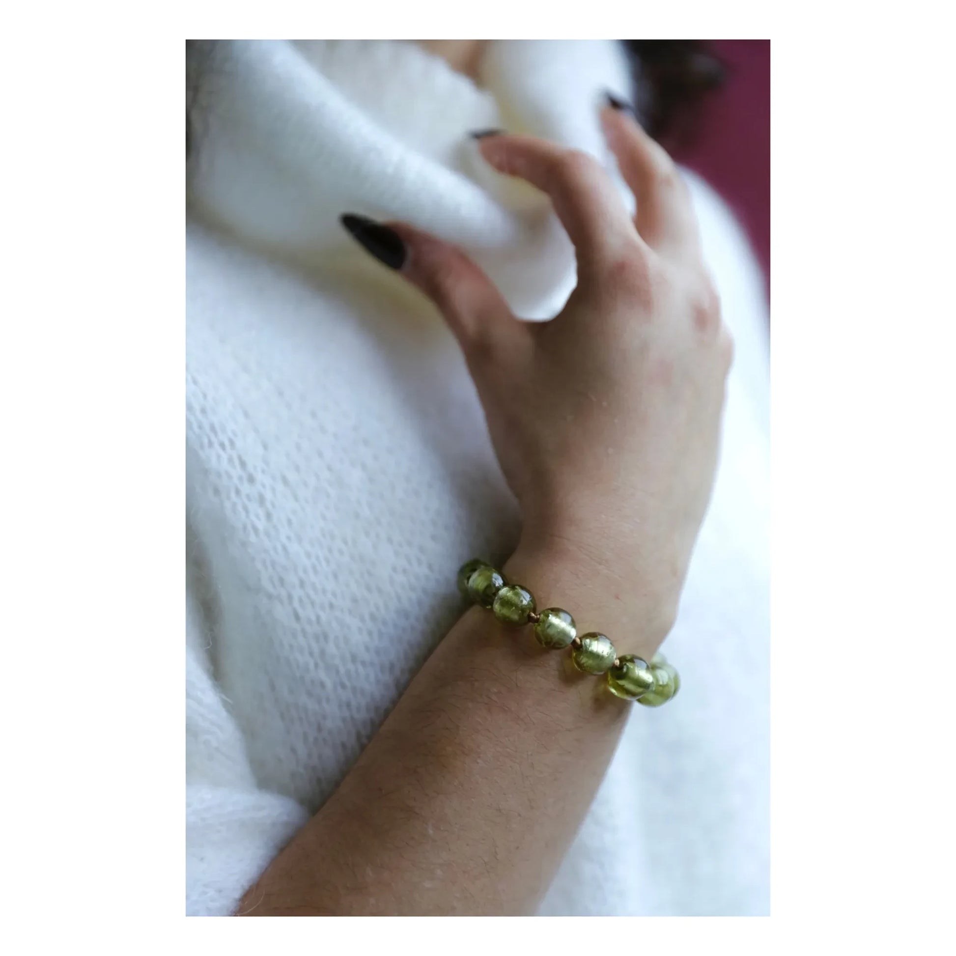 Palas - Léocadia bracelet | Green
