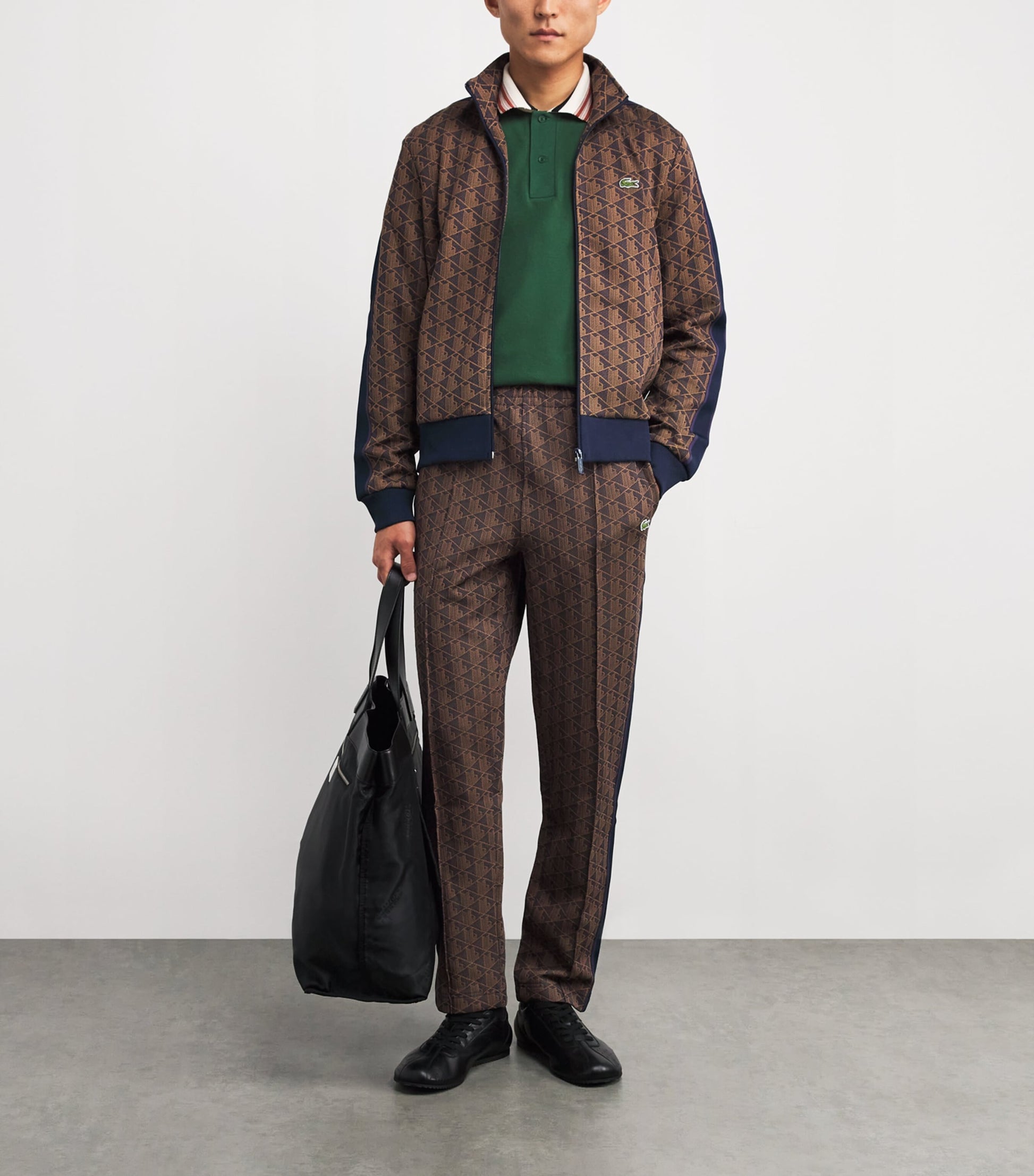 Jacquard Logo Track Jacket