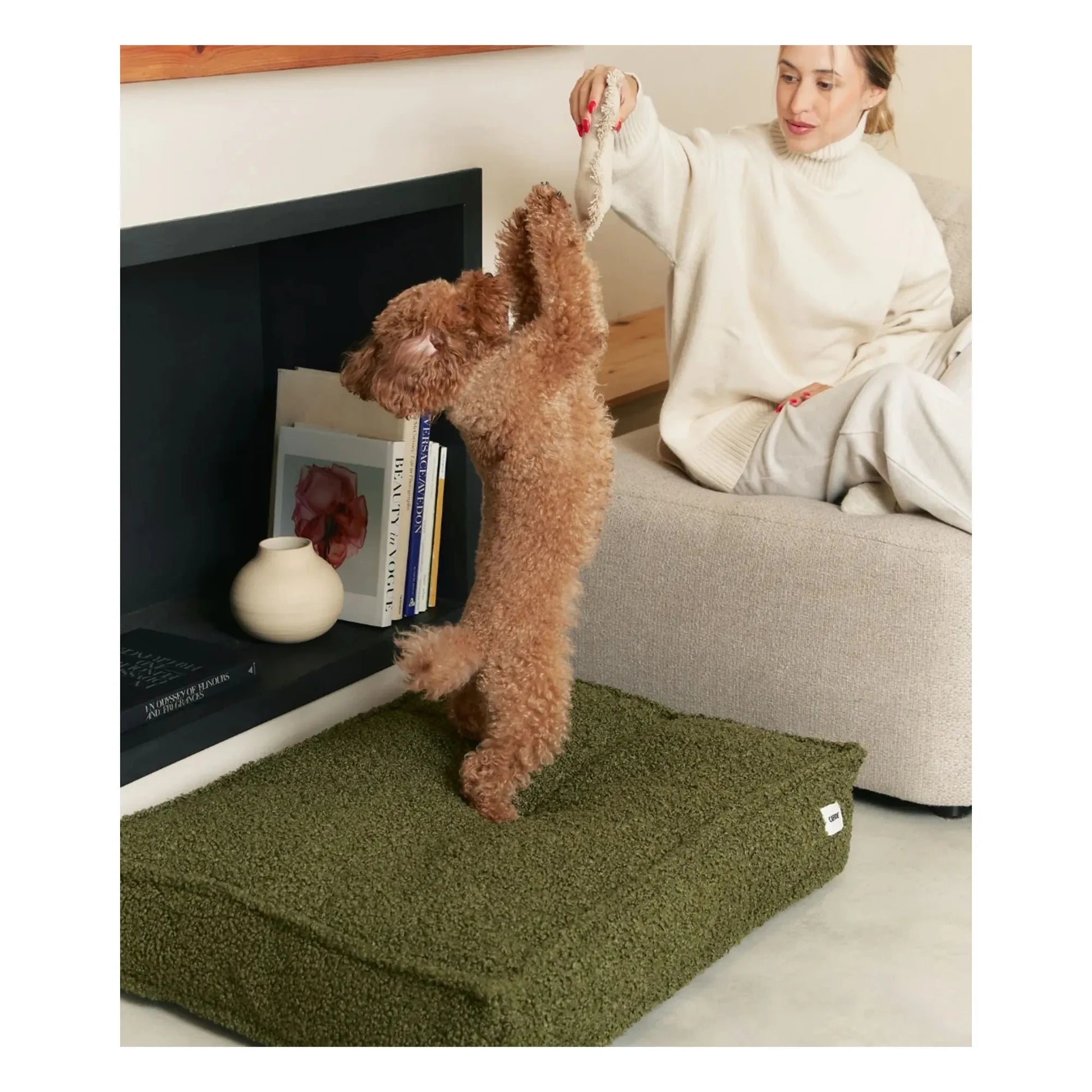 Cafide - Cuadra Buckwheat Dog Mattress | Green