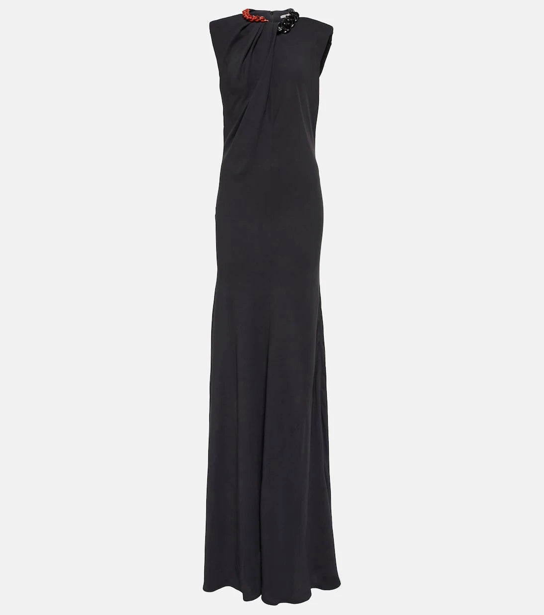 Stella McCartney - Chain-trimmed gown