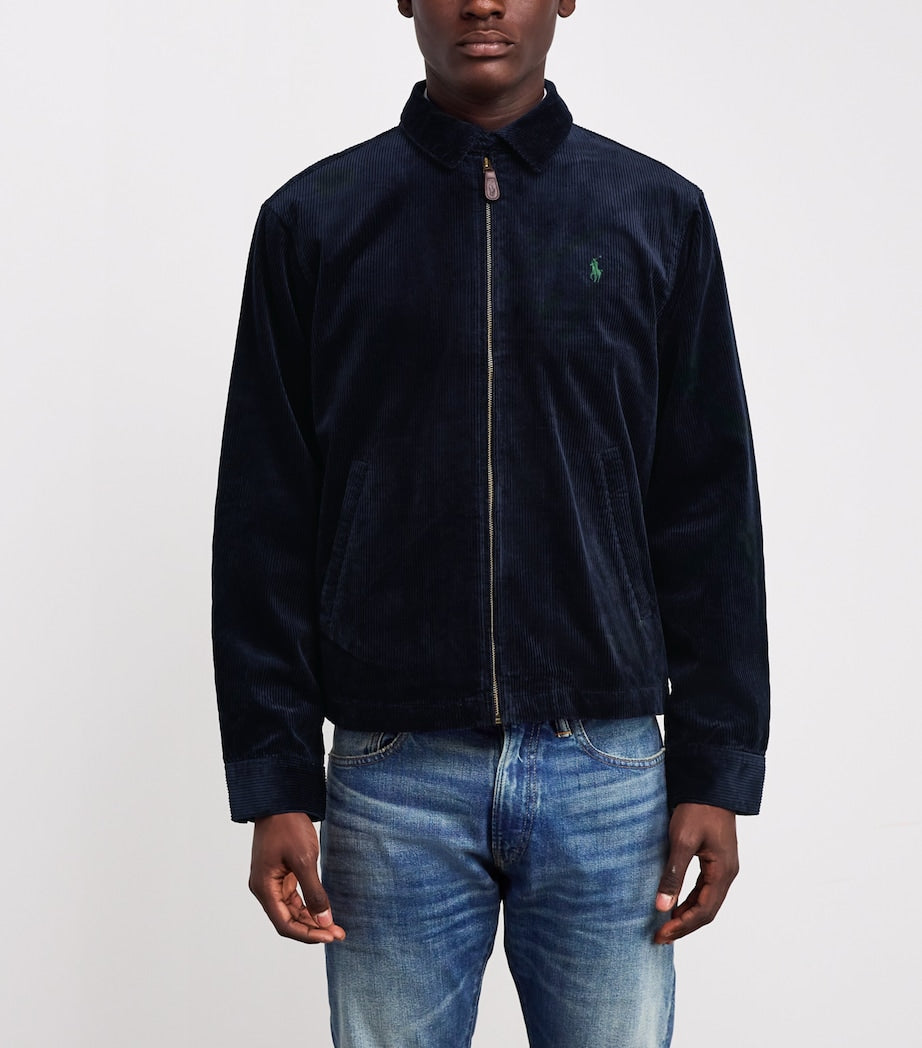 Polo Ralph Lauren Navy Cotton Corduroy Wynton Jacket