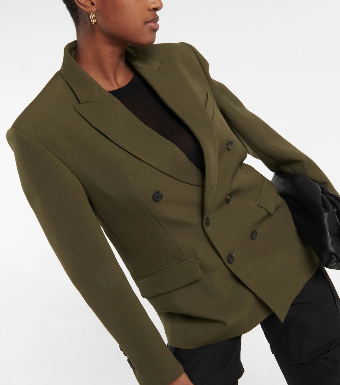 Wardrobe.NYC - Double-breasted virgin wool blazer