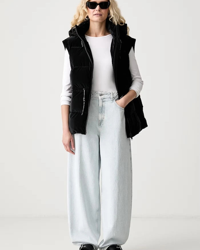 Karl Lagerfeld Jeans Kapüşonlu Kadın Yeleği
