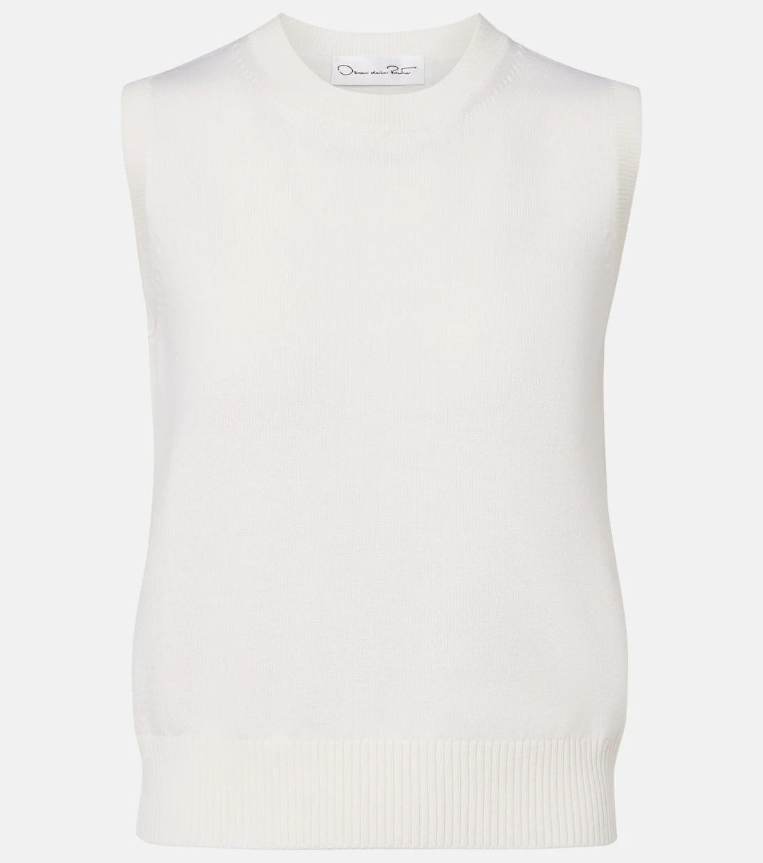 Oscar de la Renta - Virgin wool sweater vest