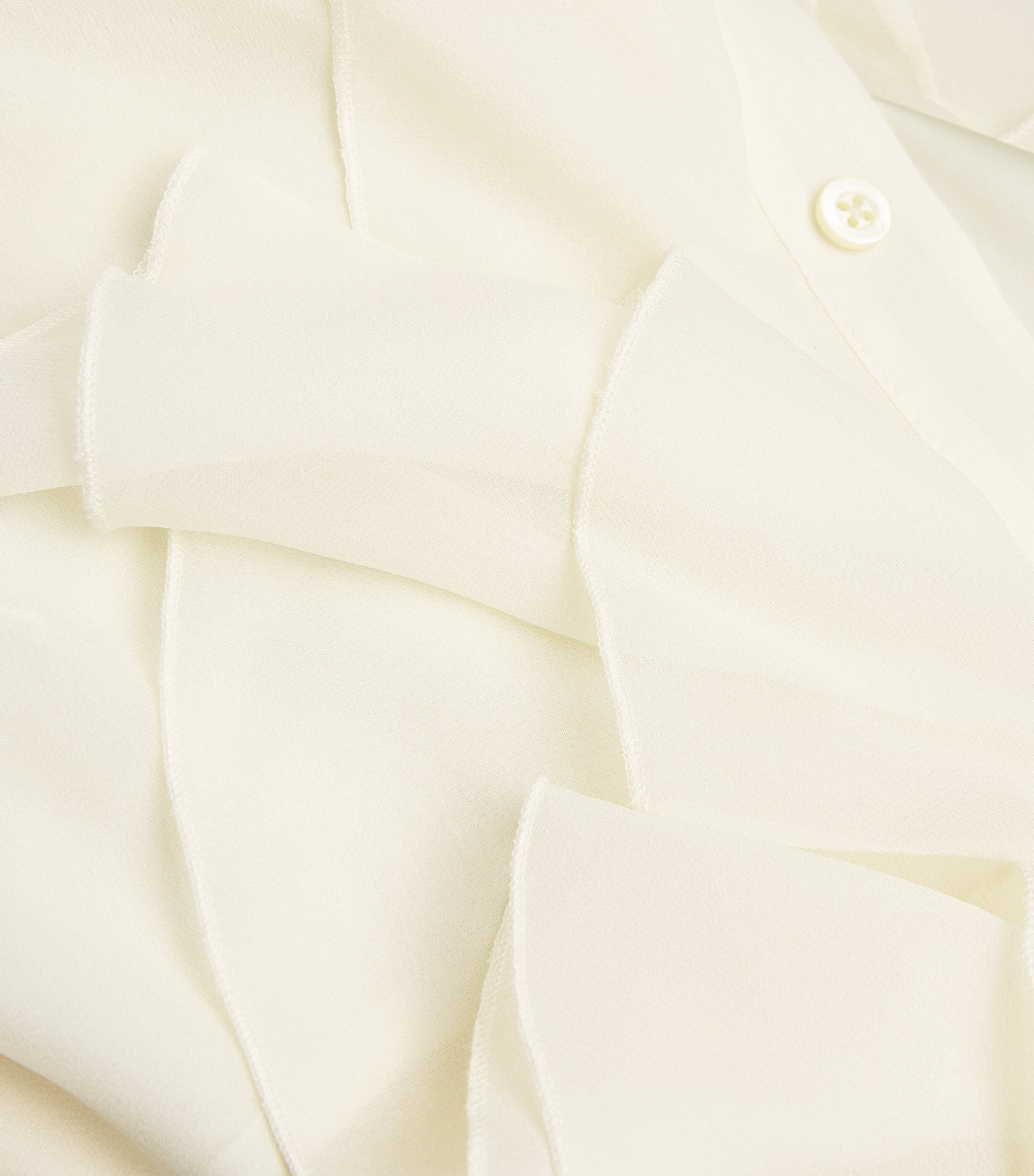 Silk Ruffle Midi Dress