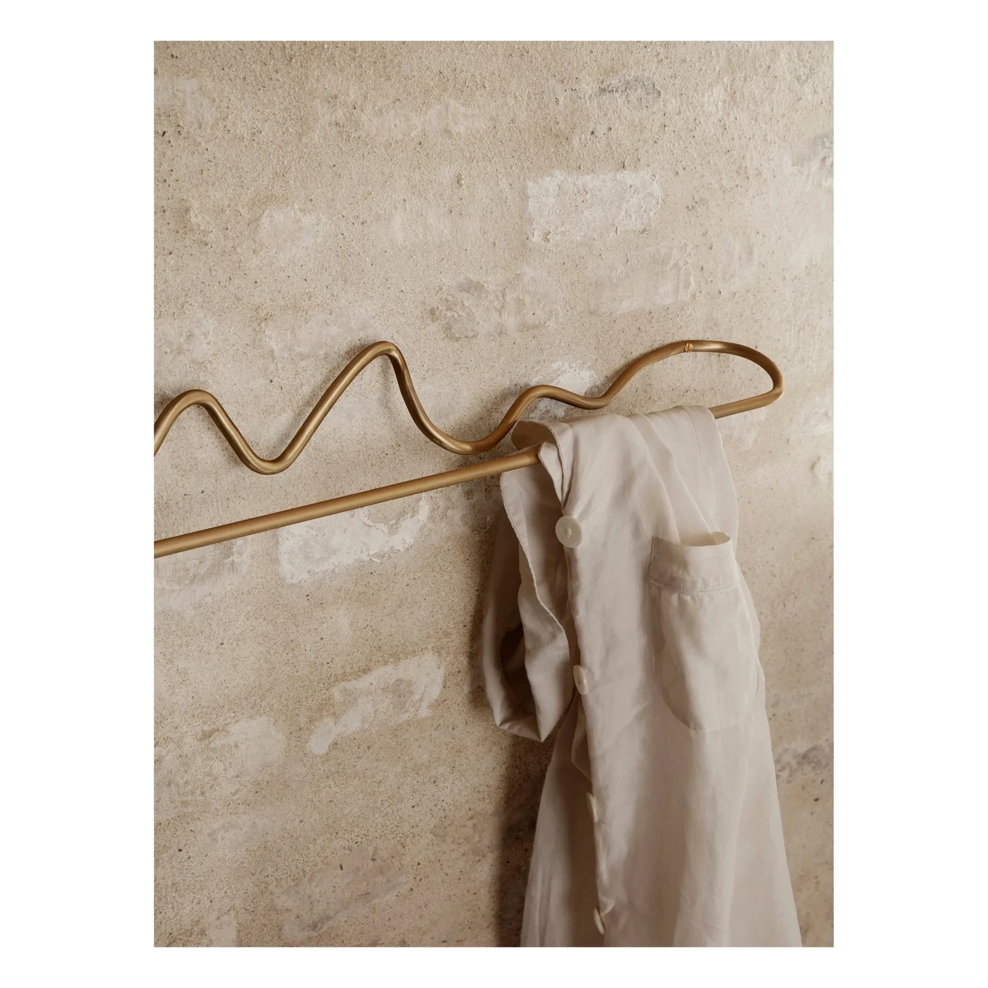 Ferm Living - Curvature Towel Rack | Brass