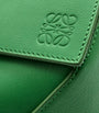 LOEWE Green Small Leather Puzzle Edge Belt Bag
