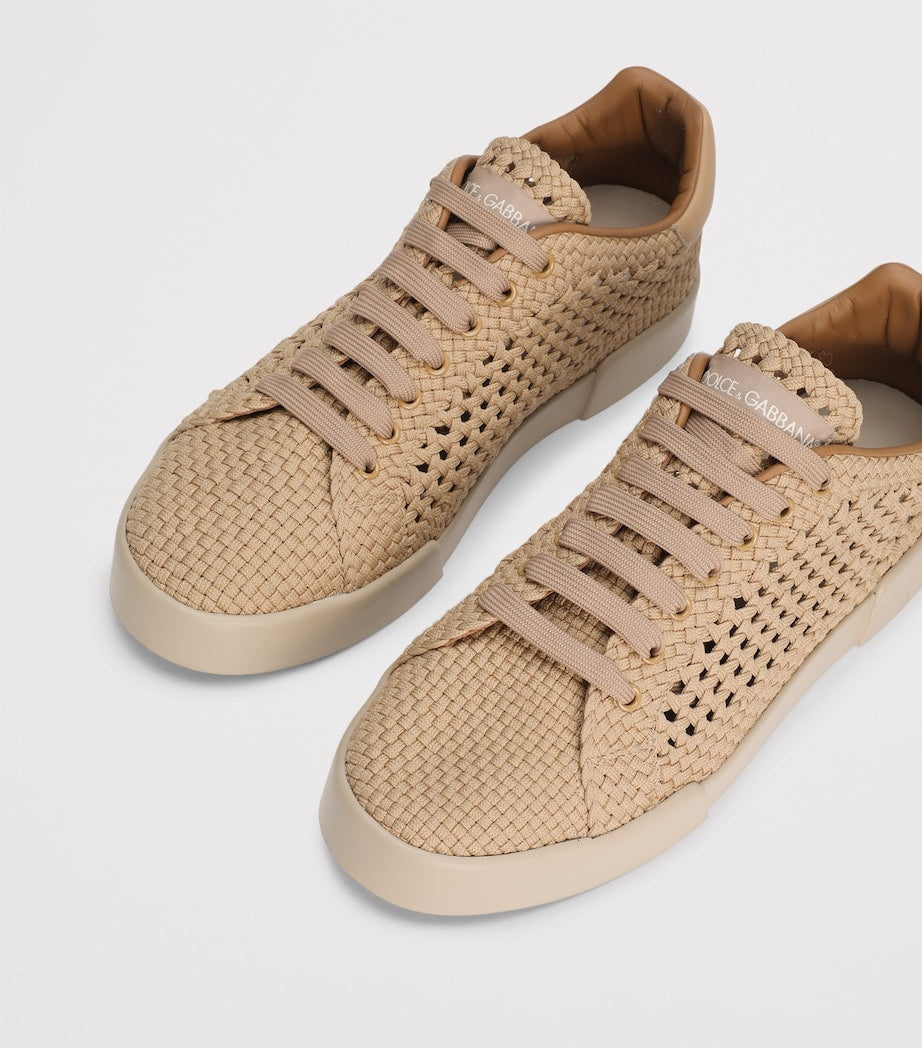 Woven Portofino Sneakers