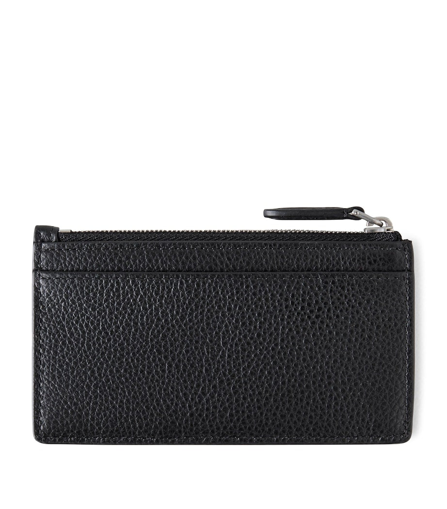 Mulberry Black Longline Zipped Continental Cardholder