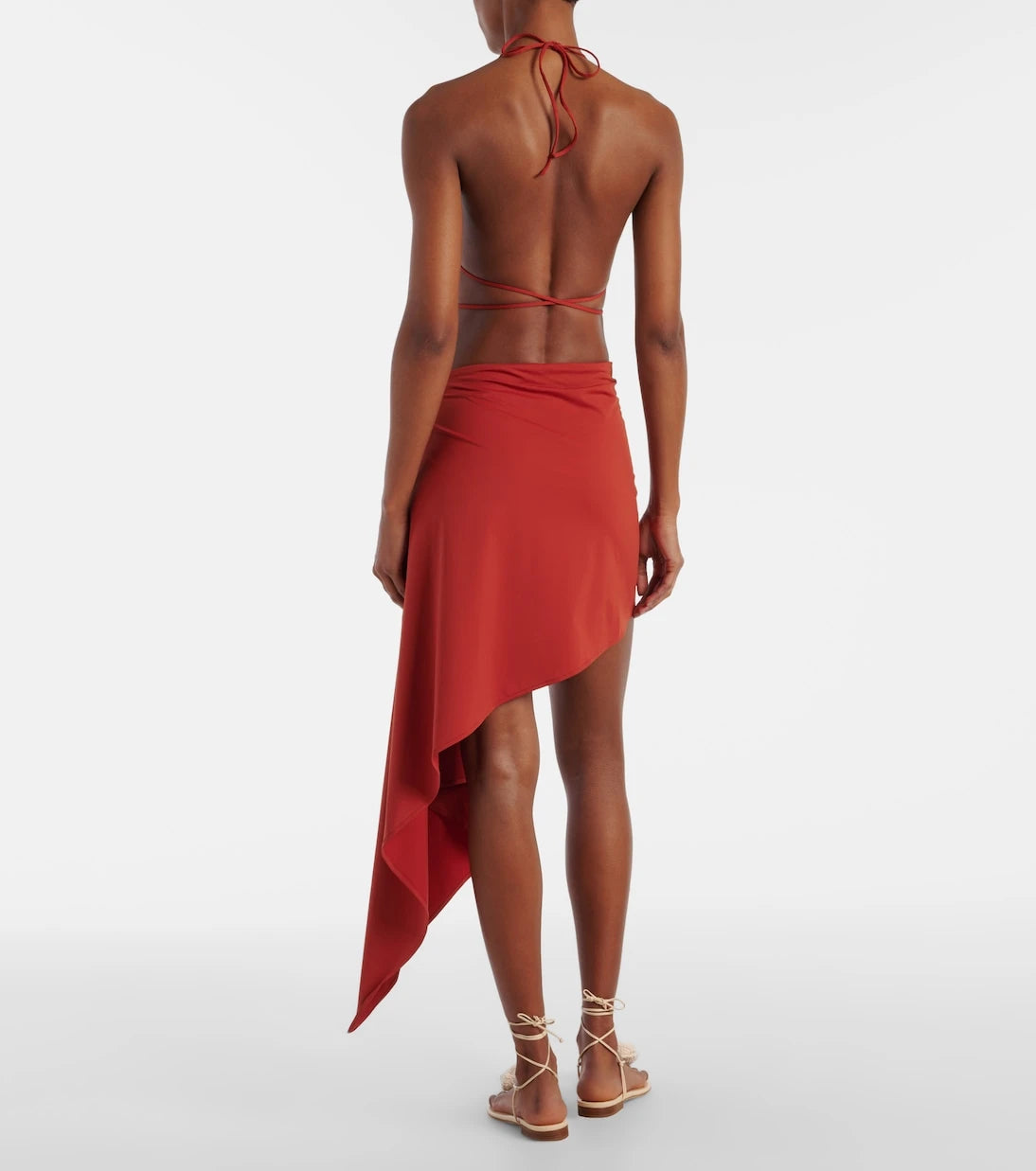 Magda Butrym - Asymmetrical beach cover-up