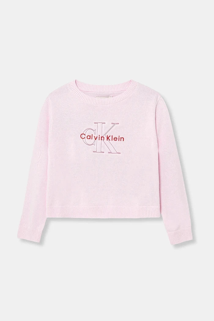 Детски памучен суичър Calvin Klein Jeans