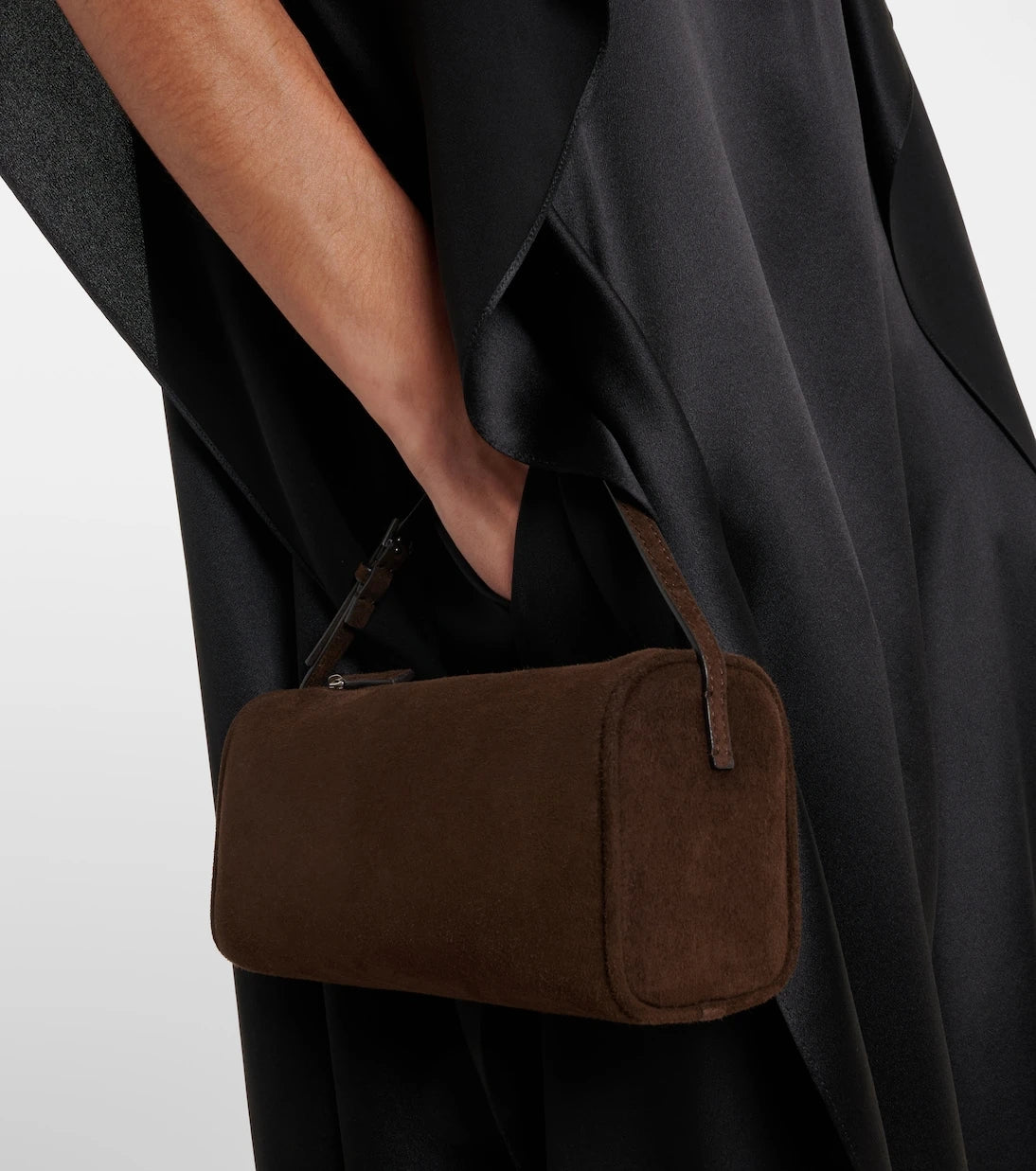 The Row - '90s suede top-handle bag