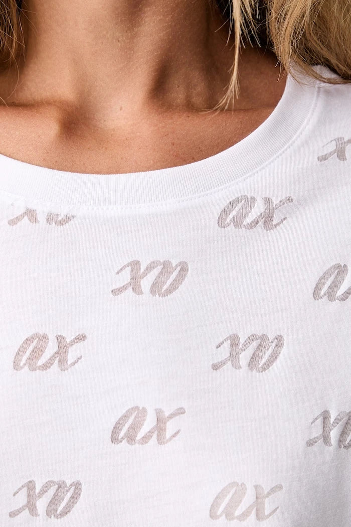 Armani Exchange pamuklu kadın tişört