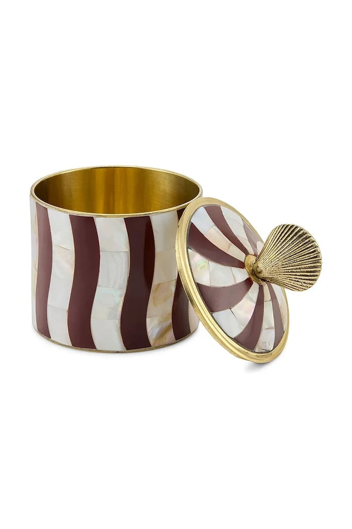 Кутия с капак Doing Goods Abby Shell Circus 14 x 9 x 9 cm