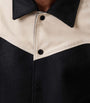AllSaints Multi Leather-Trim Endleton Bomber Jacket