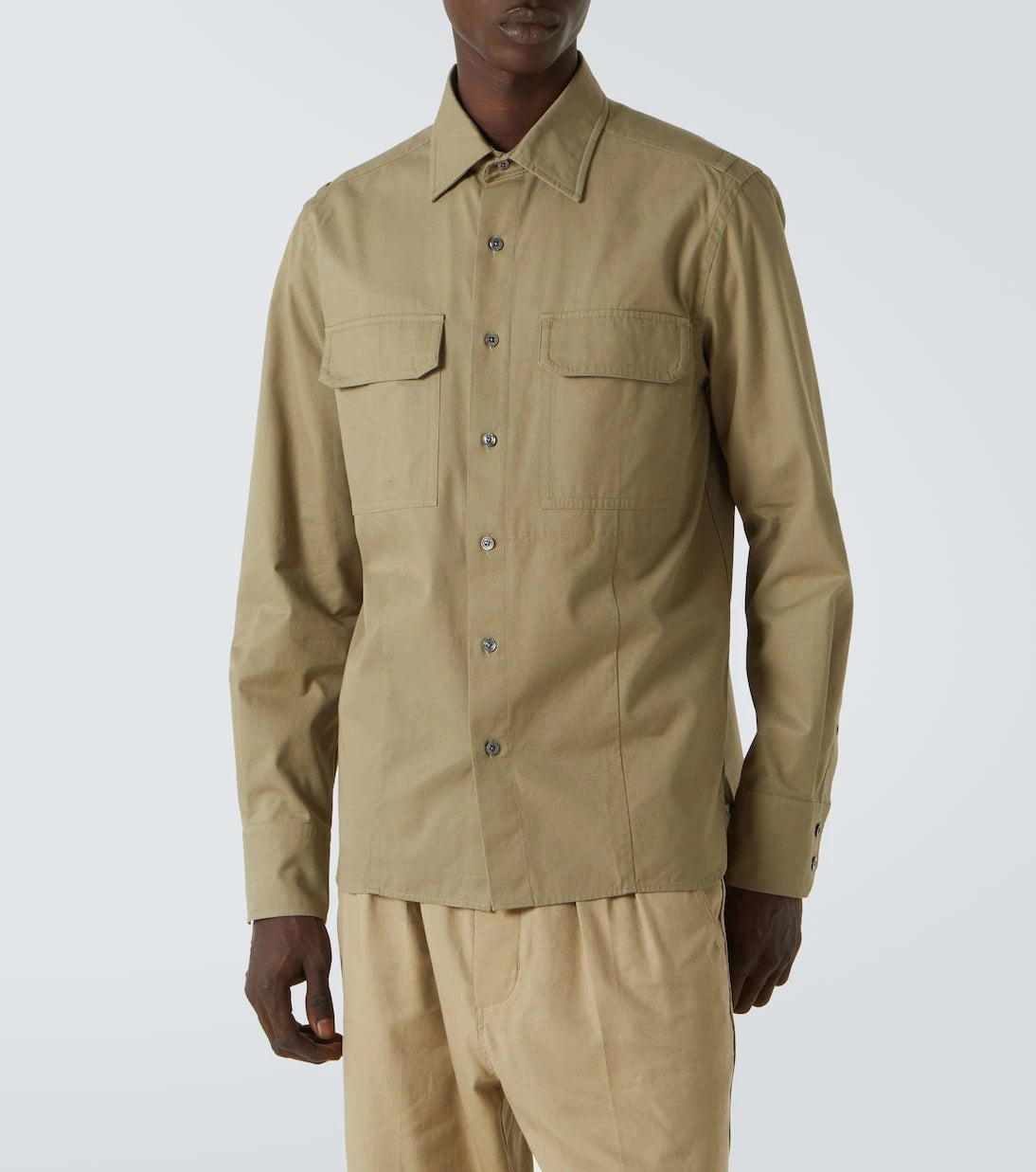 Tom Ford - Cotton twill shirt