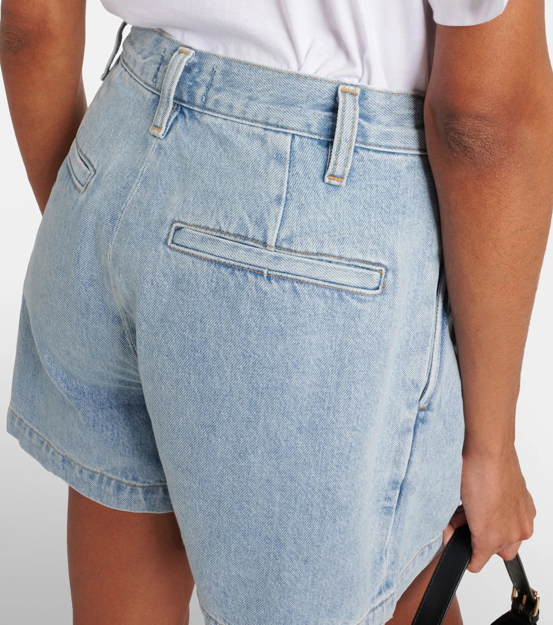 Agolde - Becker denim shorts