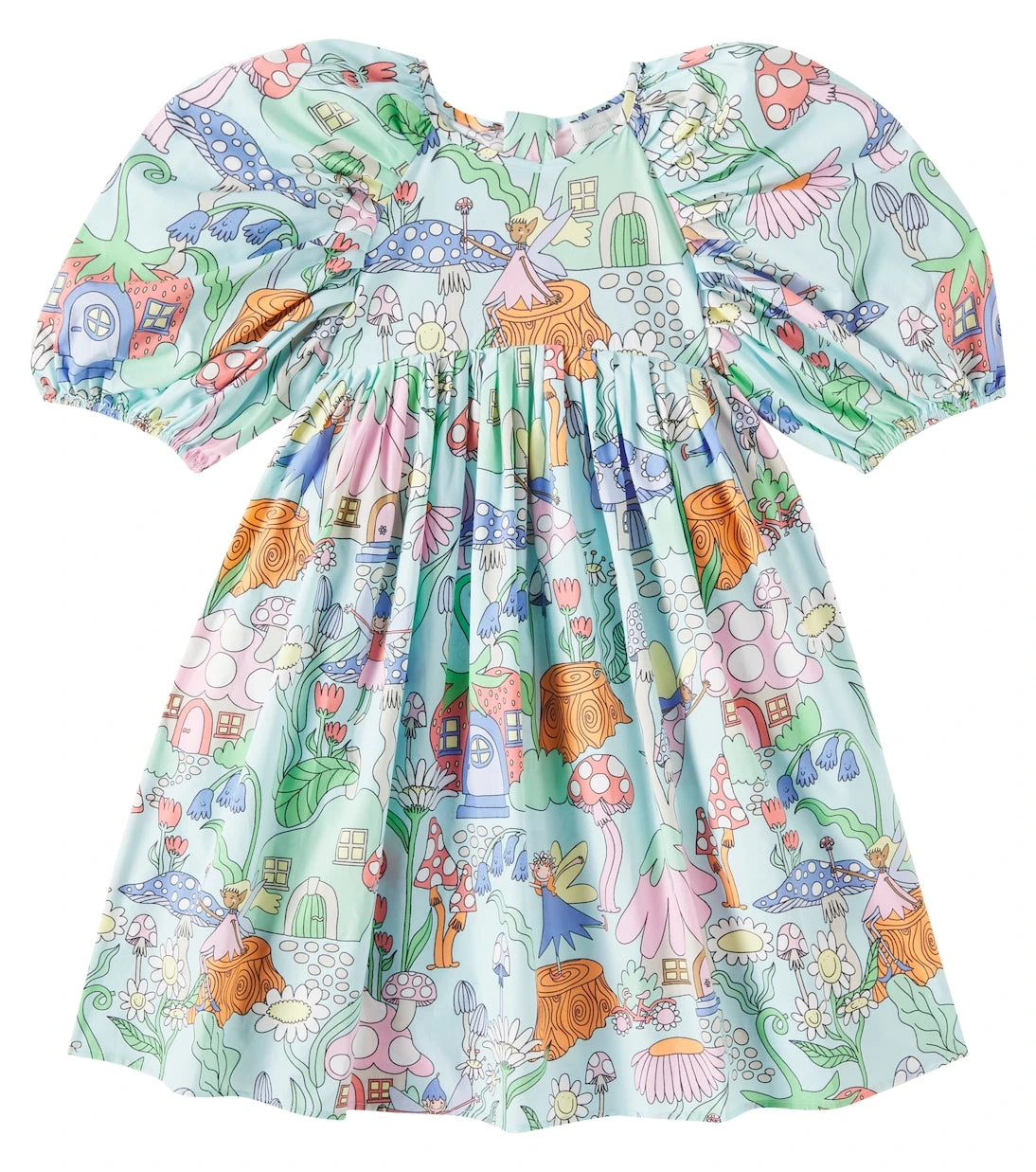 Stella McCartney Kids - Floral cotton dress