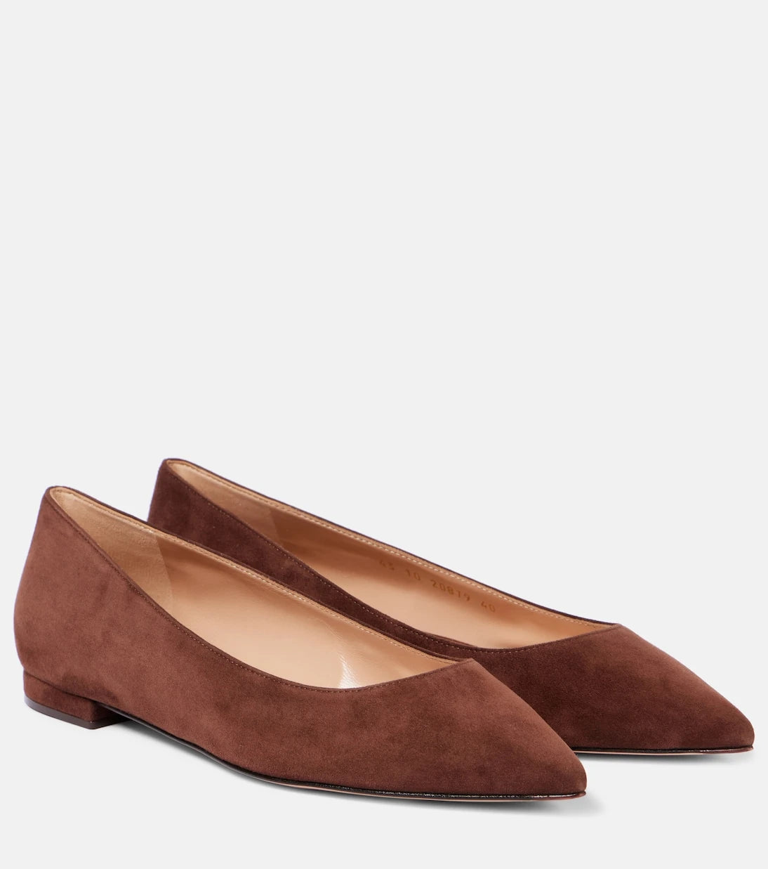 Gianvito Rossi - Gianvito suede ballet flats