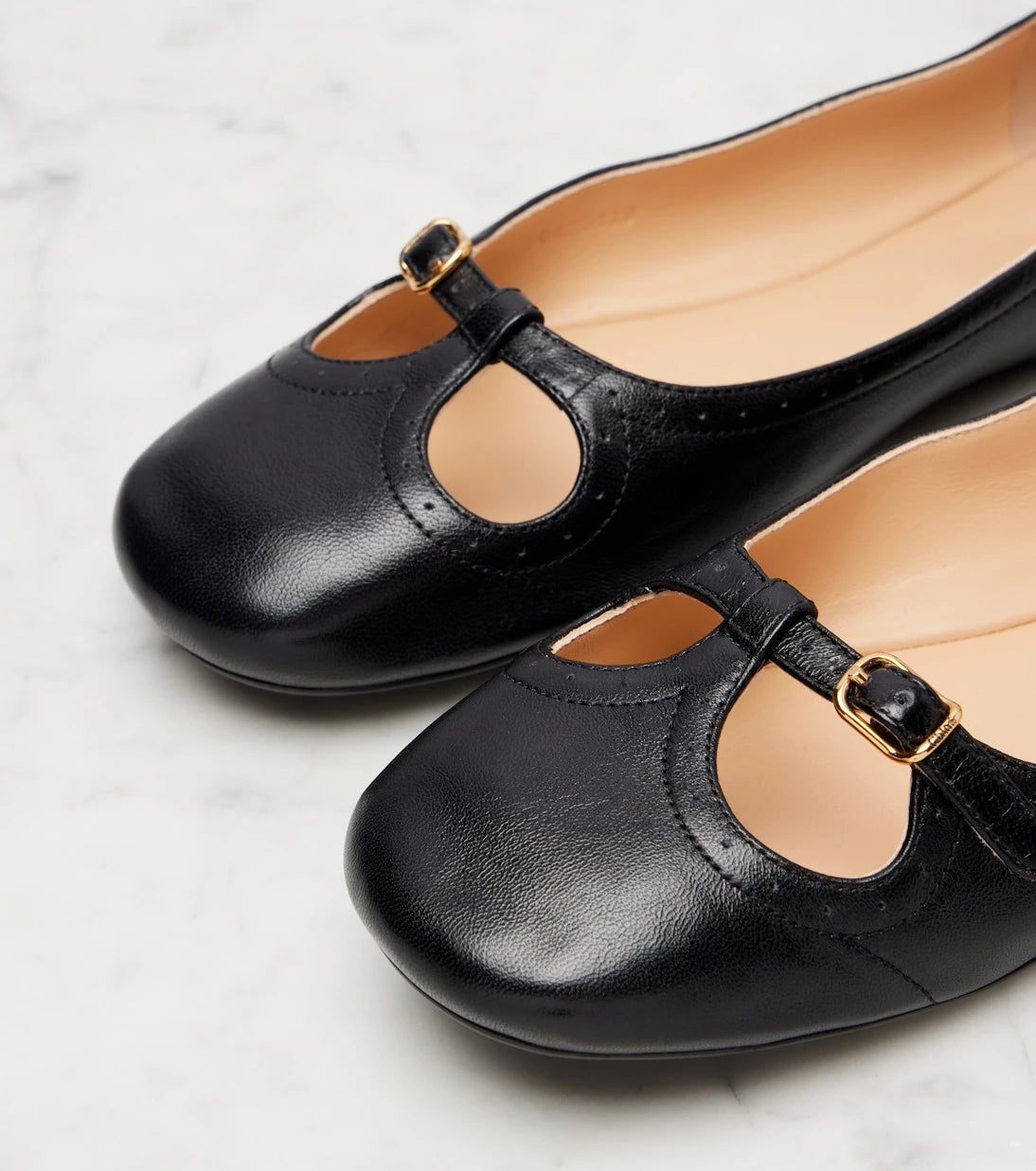 Chloé - Leonore leather ballet flats