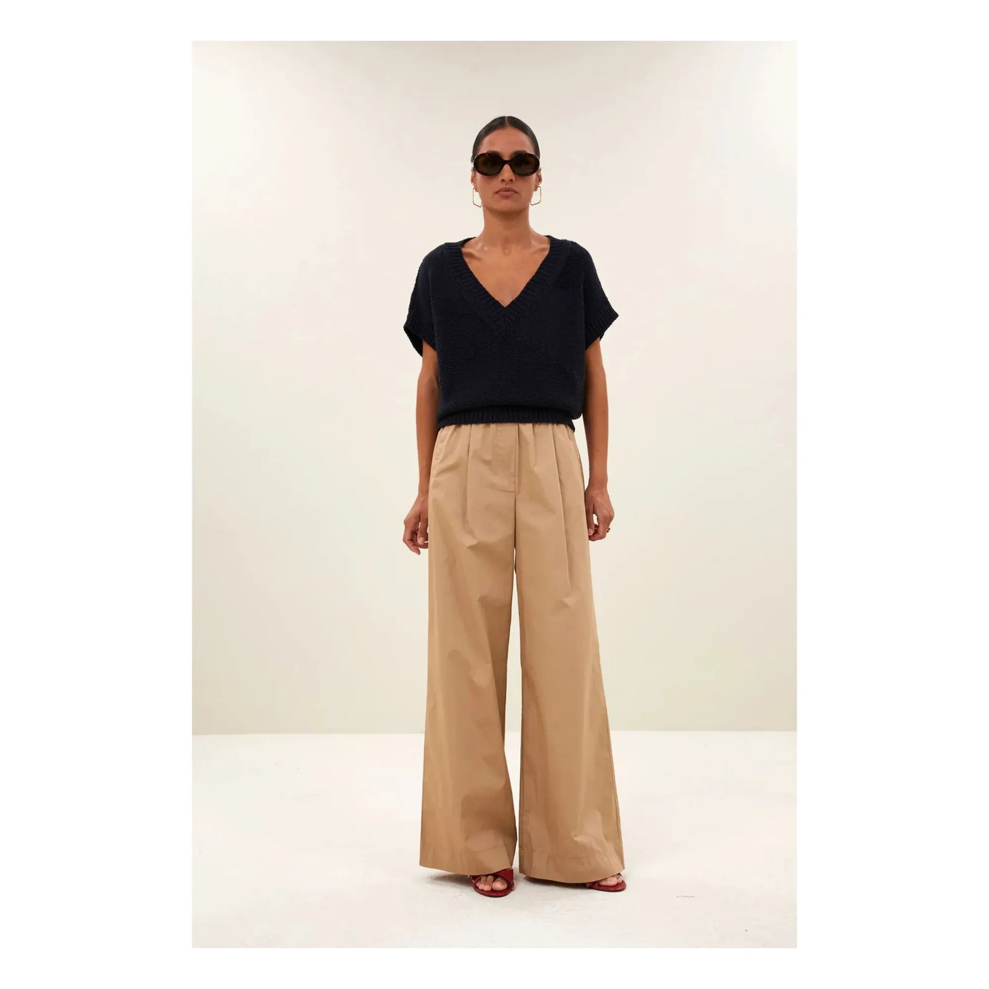 By Bar - Benji Cotton Poplin Trousers