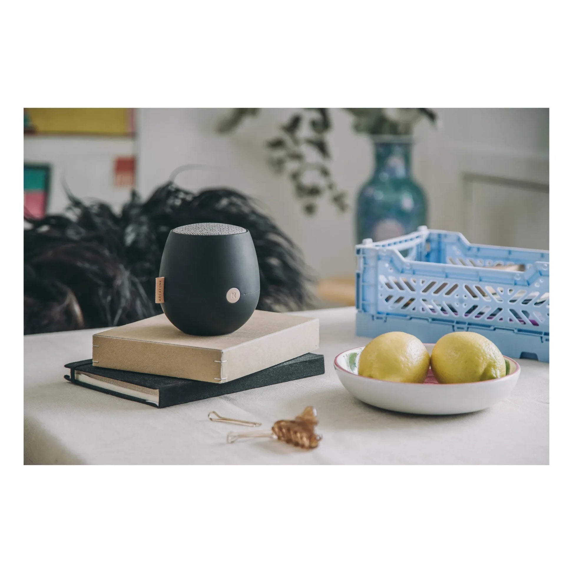 Kreafunk - aJazz QI Bluetooth Speaker  | Black