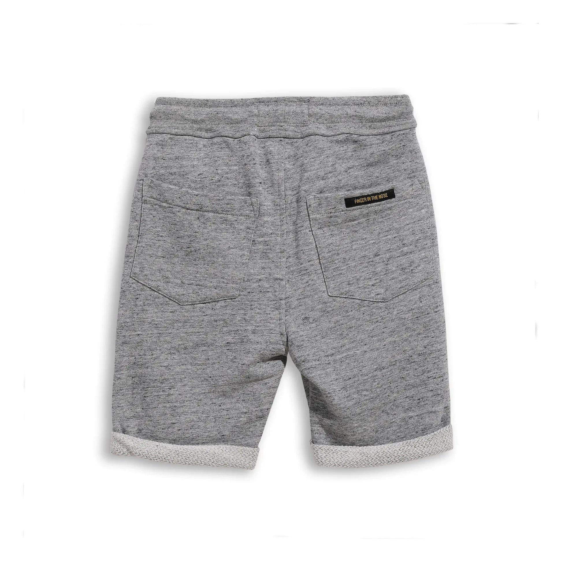 Finger in the nose - New Grounded Plain Shorts  | Grey