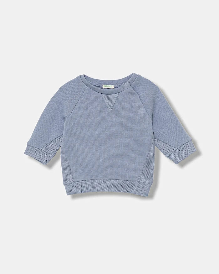 Бебешки памучен суичър United Colors of Benetton