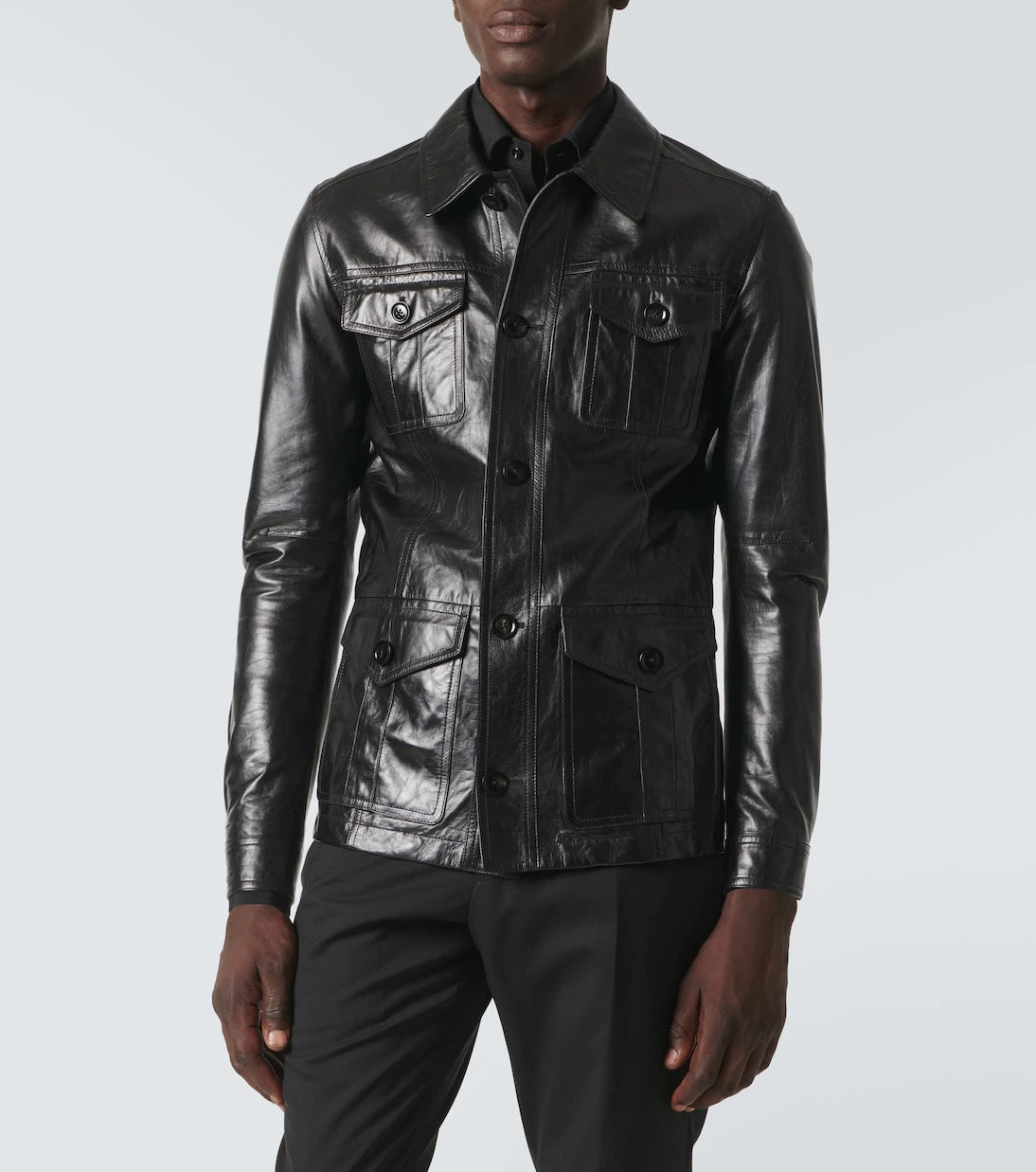 Tom Ford - Leather field jacket