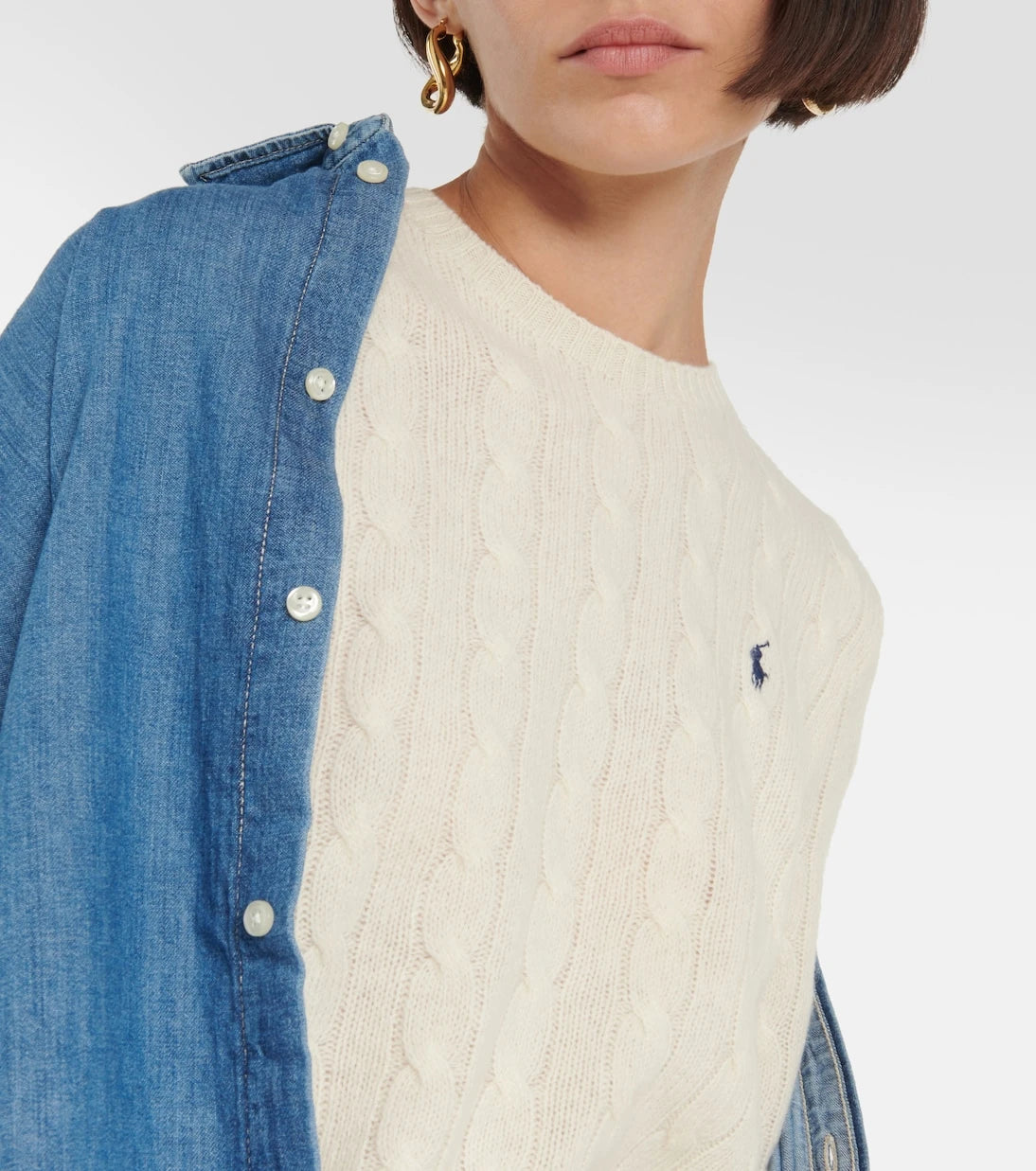 Polo Ralph Lauren - Cable-knit cotton sweater