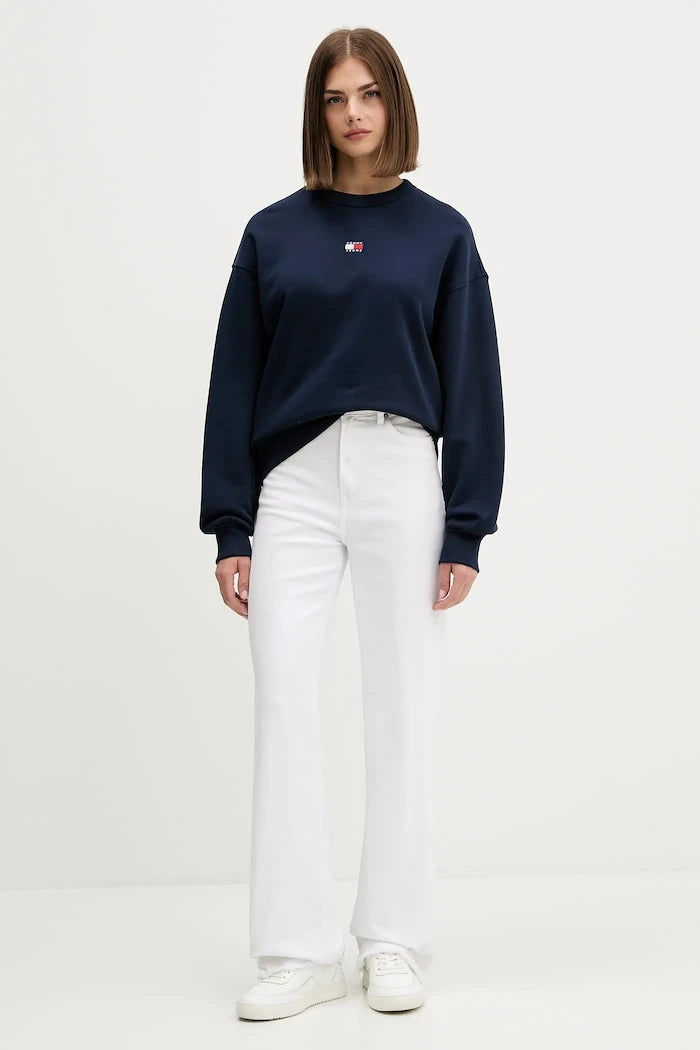 Pamuklu Tommy Jeans sweatshirt