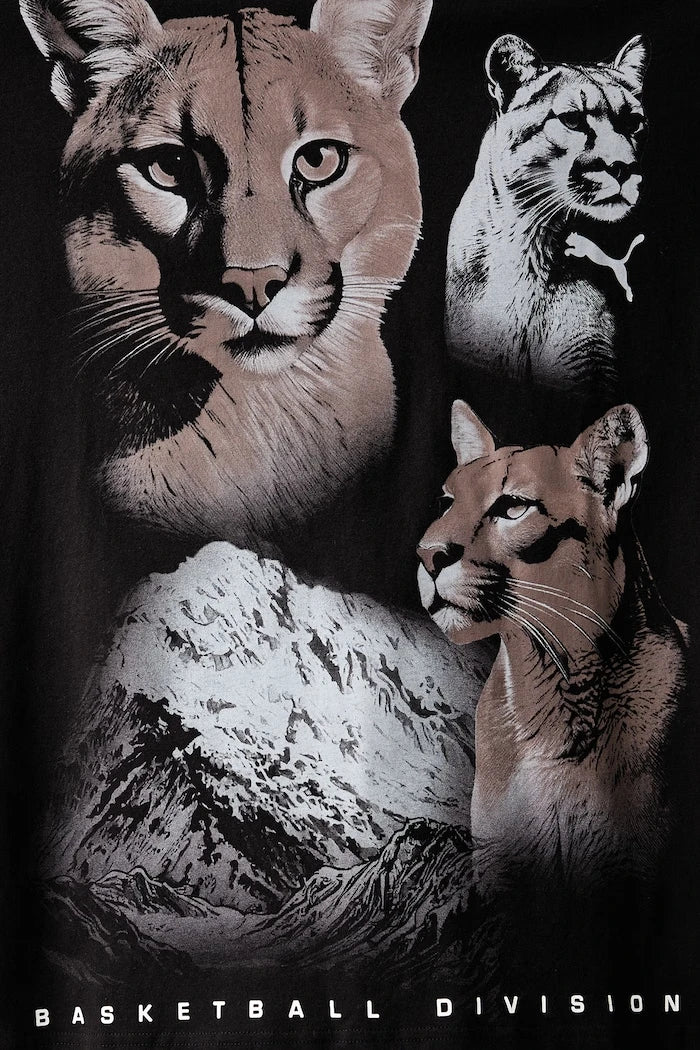 Puma erkek pamuklu tişört DYLAN WILDCAT