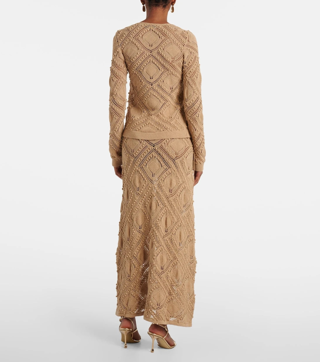 Xu Zhi - Crochet lace cardigan