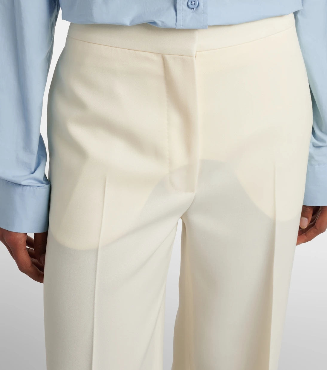 Fforme - Agel wool wide-leg pants