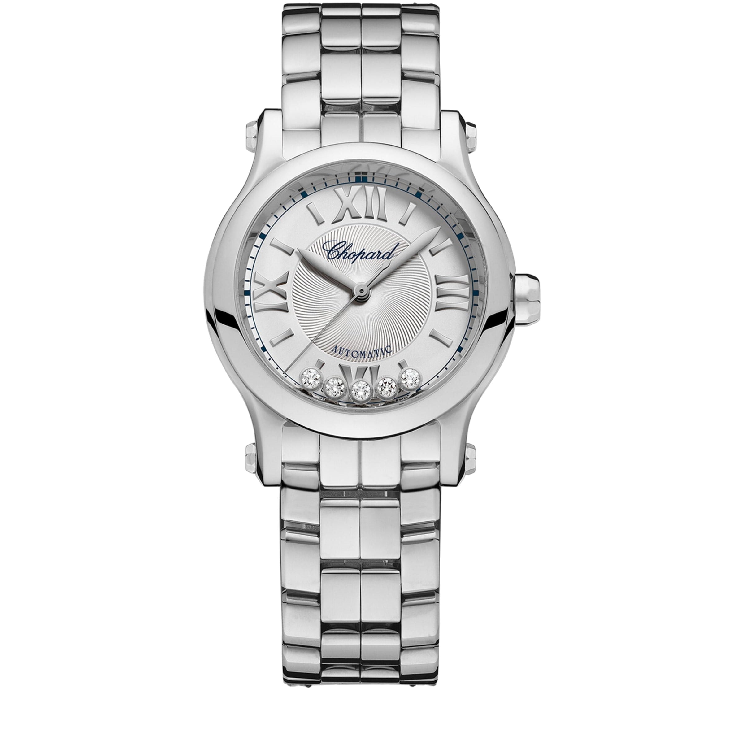 Stainless Steel Happy Sport Automatic Watch 30mm