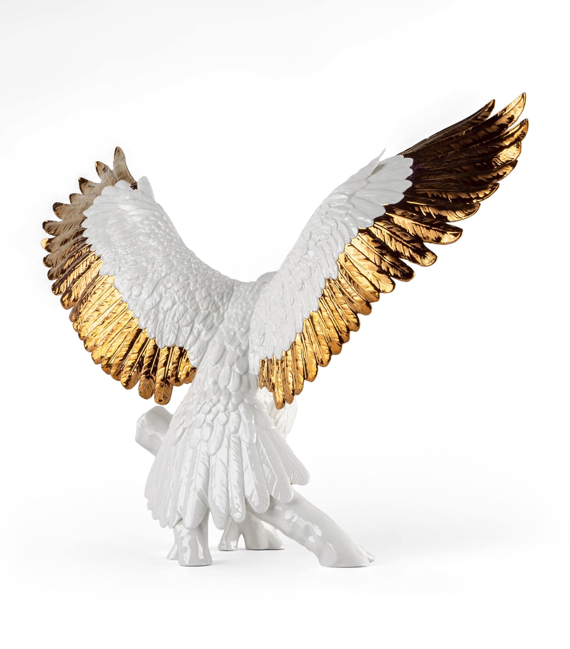 Lladró Porcelain Freedom Eagle Figure
