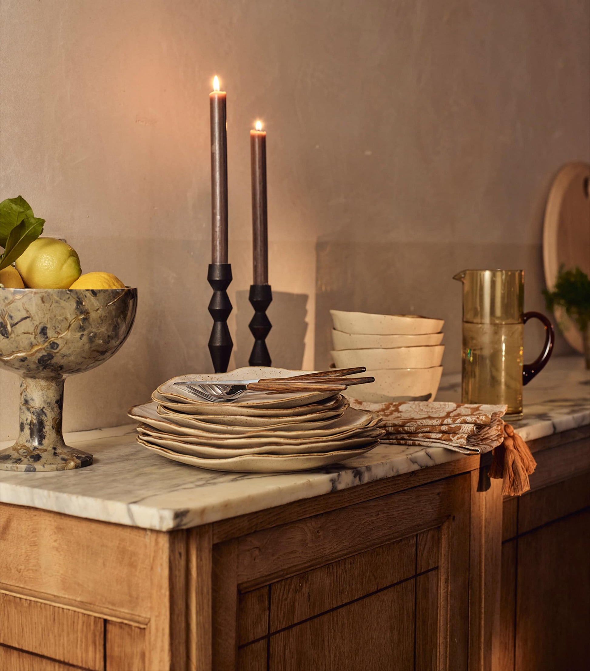 Set of 4 Emden Dinner Plates (28cm)