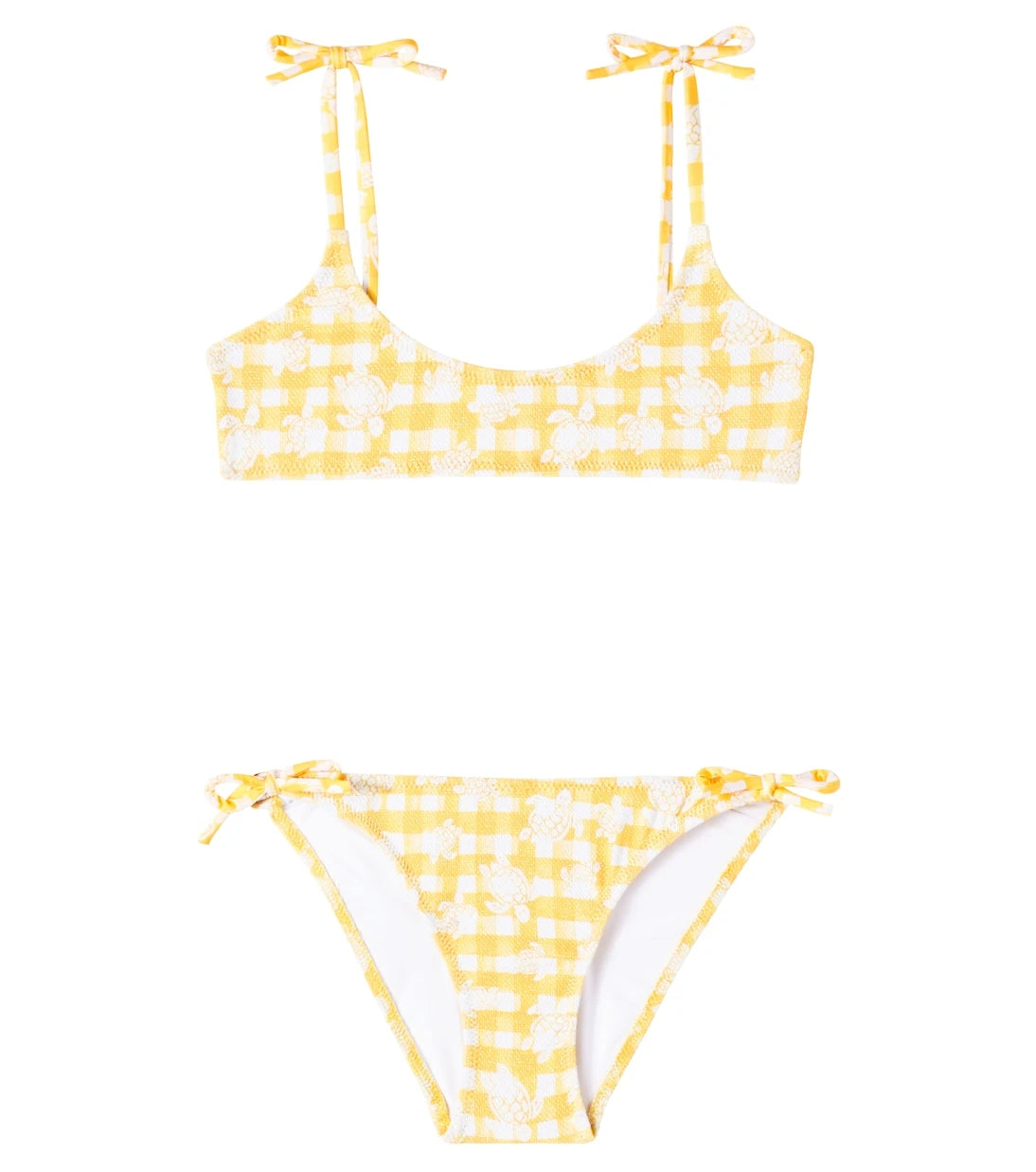 Vilebrequin Kids - Gwendy checked bikini