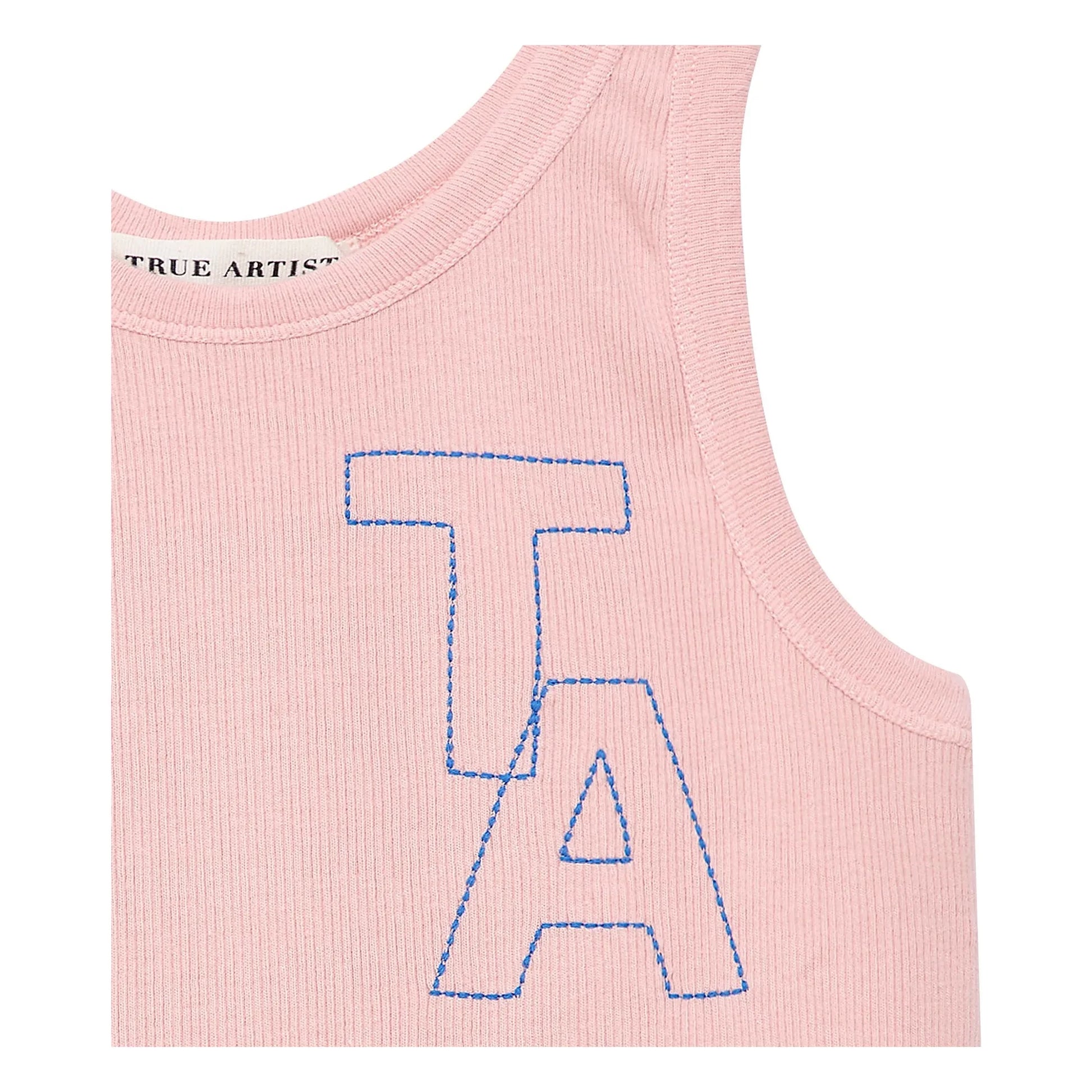 True Artist - Ribbed tank top N°20 | Pale Pink